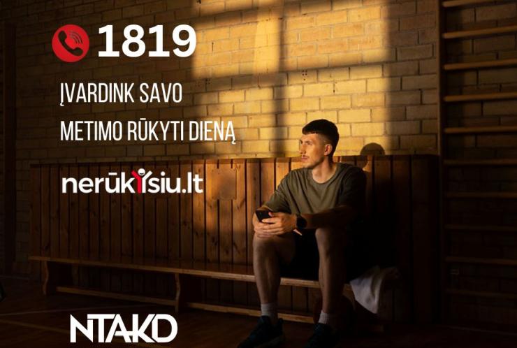 Rūkymas – kenkia! Nacionalinė metimo rūkyti telefoninė linija 1819